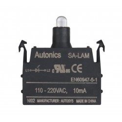SA-LA Bloque de Contacto Led Autonics