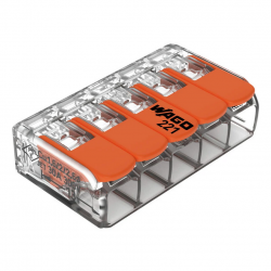 221-615 Conector 5 polos Wago