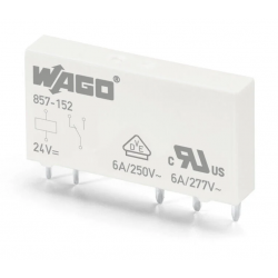 857-152 relevador 24 Vdc 6 A Wago