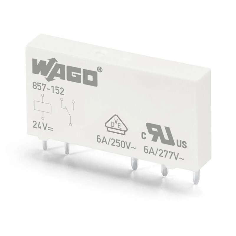 857-152 relevador 24 Vdc 6 A Wago