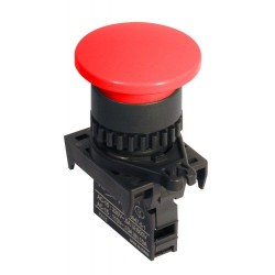 S2BR-P1RA Botón hongo Rojo Autonics