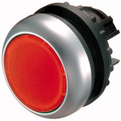 Botón Pulsador Iluminado Rojo 216925 / M22-DL-R